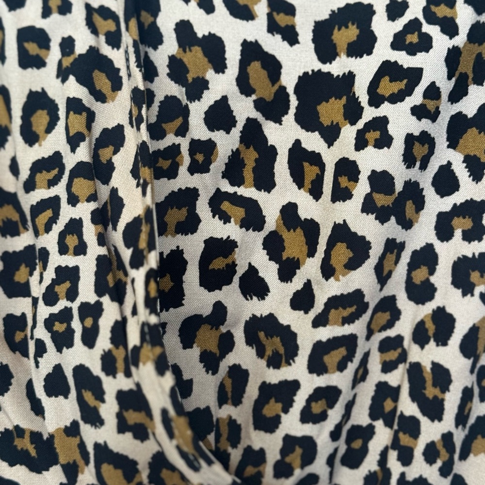 Leopard Print Ruffle Dress - Picture 5 of 6